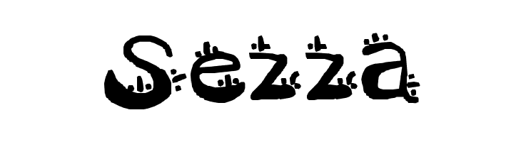 Sezza  フリーフォントのダウンロード