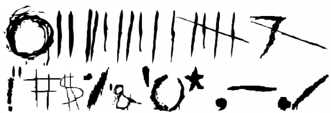 se7en Font OTHER CHARS