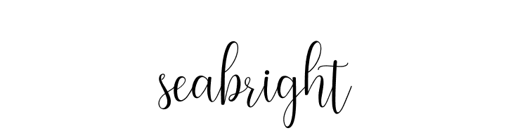 seabright  Скачать бесплатные шрифты