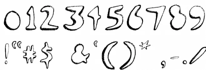 seamonster Font OTHER CHARS