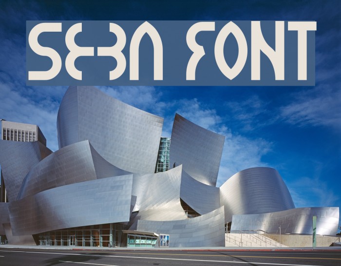seba Font examples