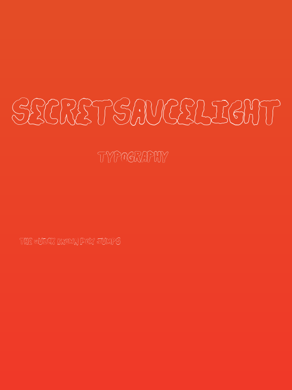 secretsaucelight Poster