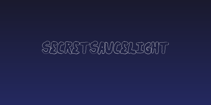 secretsaucelight Social Header