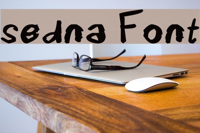 sedna Font examples