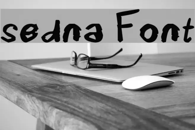 sedna Font examples