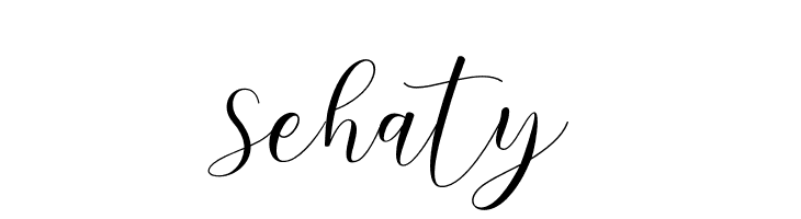 sehaty  font caratteri gratis