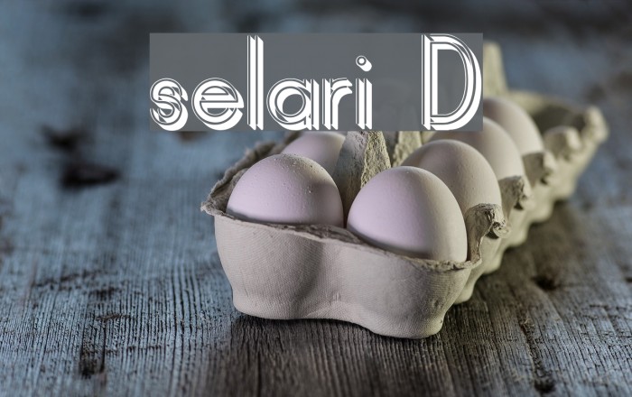 selari 3D Font examples