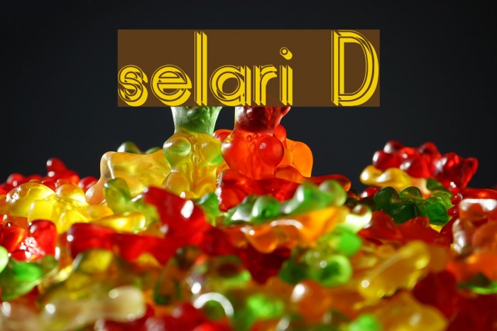 selari 3D Font examples