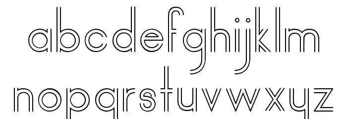 selari Font LOWERCASE