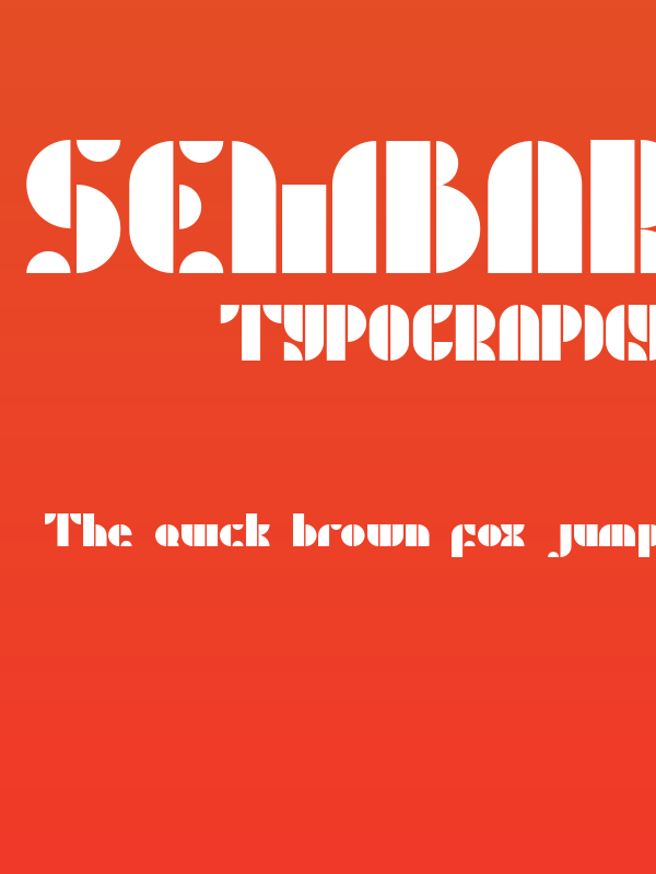 sembarang DEMO Poster