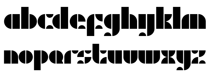 sembarang DEMO Font LOWERCASE