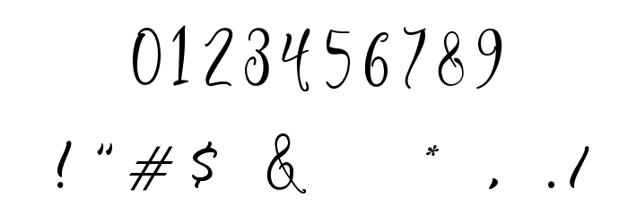 serangkai Font OTHER CHARS