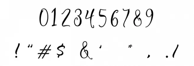 serangkai Font OTHER CHARS