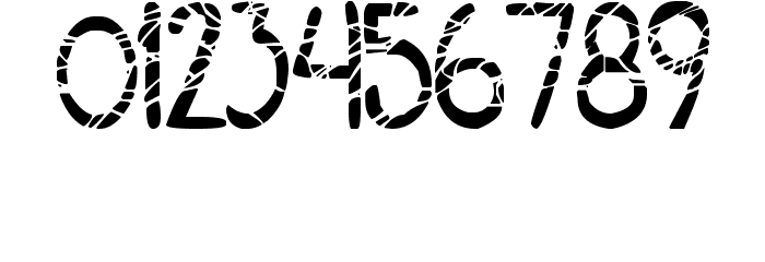serial killer Font OTHER CHARS