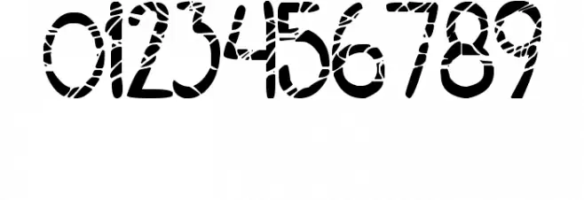 serial killer Font OTHER CHARS