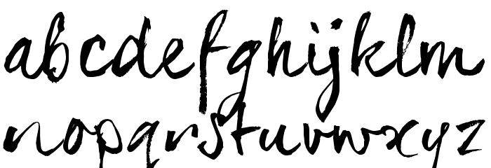 serialSue_TRIAL Font LOWERCASE