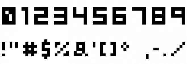 serious1 Font OTHER CHARS