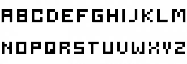 serious1 Schriftart Groß