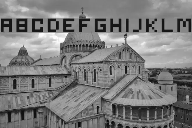 serious1 Font examples