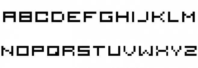 serious3 フォント 大文字