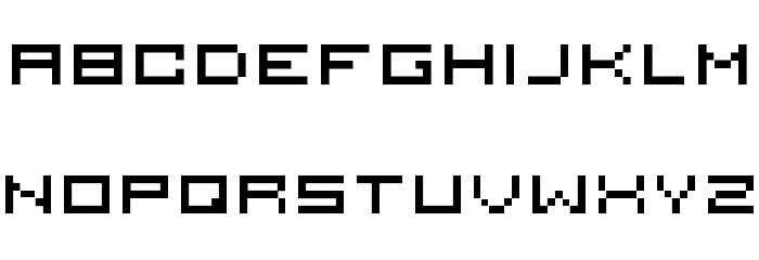 serious3 Font LOWERCASE