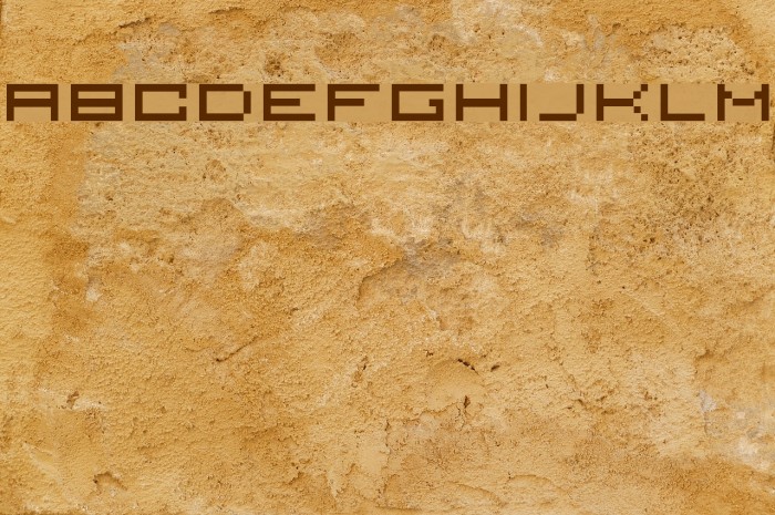 serious4 Font examples