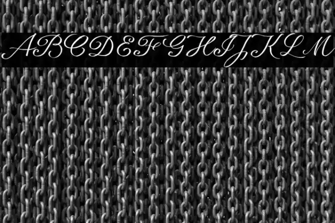 seriousSally_Broad_Trial Font examples