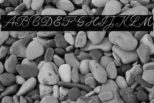 seriousSally_Trial Font examples