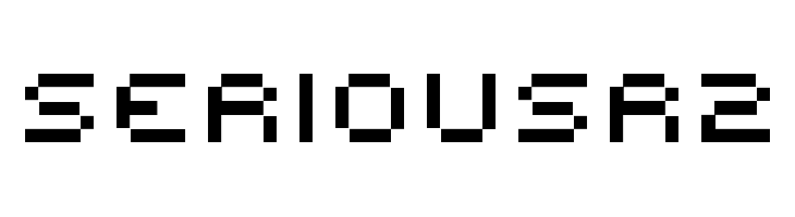 seriousr2  Frei Schriftart Herunterladen