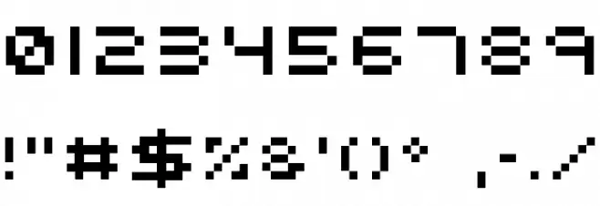 seriousr2 Font OTHER CHARS