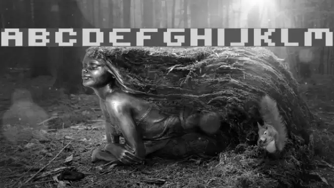 seriousr2b Font examples