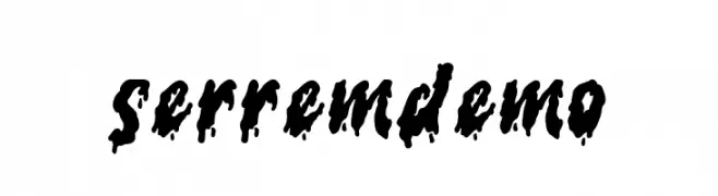 serrem demo  Fuentes Gratis Descargar