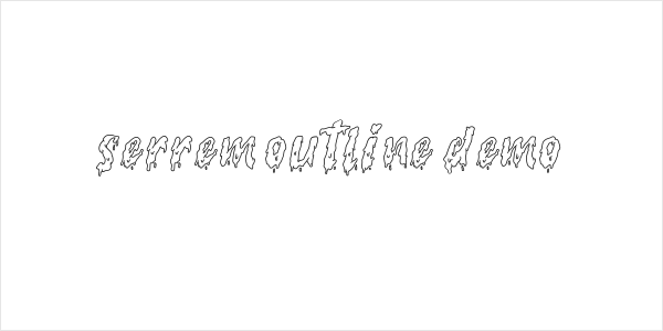 serrem outline demo Logo