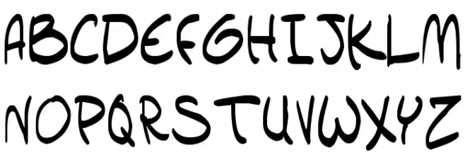 setlist  TBS Schriftart Groß