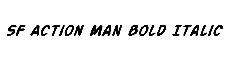 SF Action Man Bold Italic  Frei Schriftart Herunterladen