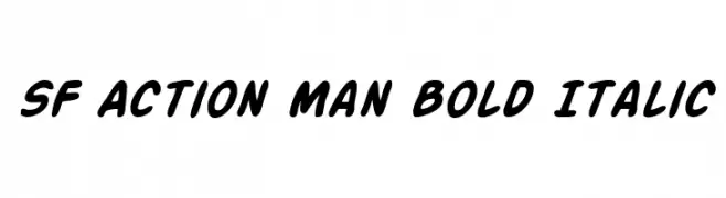 SF Action Man Bold Italic  Скачать бесплатные шрифты