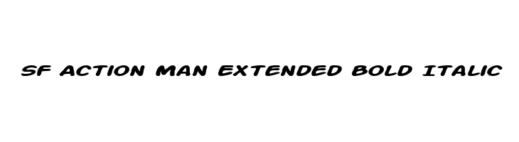 SF Action Man Extended Bold Italic  font caratteri gratis