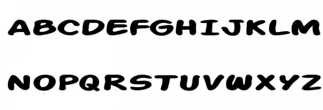SF Action Man Extended Bold Шрифта ВЕРХНИЙ