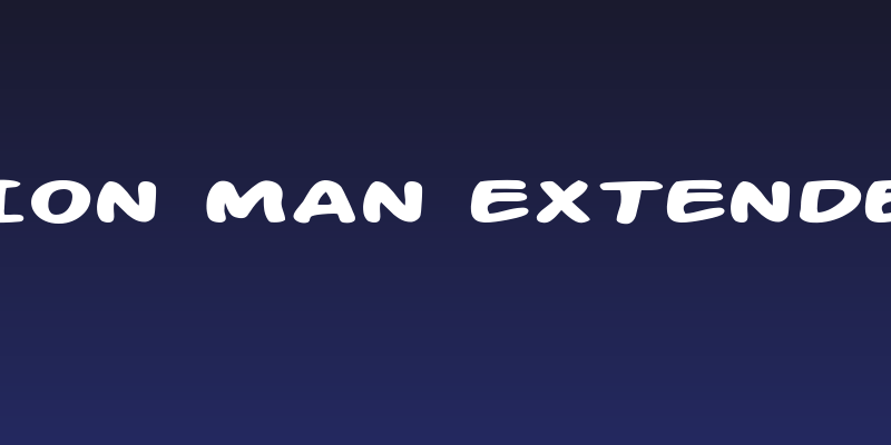 SF Action Man Extended Bold Social Header