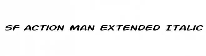 SF Action Man Extended Italic  नि: शुल्क फ़ॉन्ट्स डाउनलोड