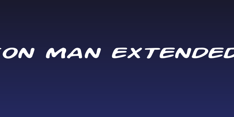 SF Action Man Extended Italic Social Header