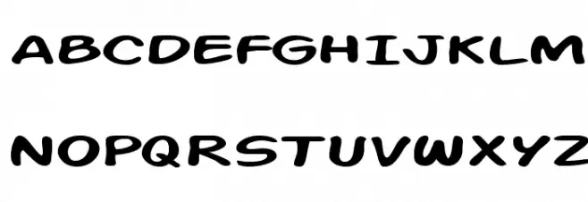 SF Action Man Extended Schriftart Groß