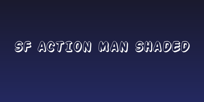 SF Action Man Shaded Social Header