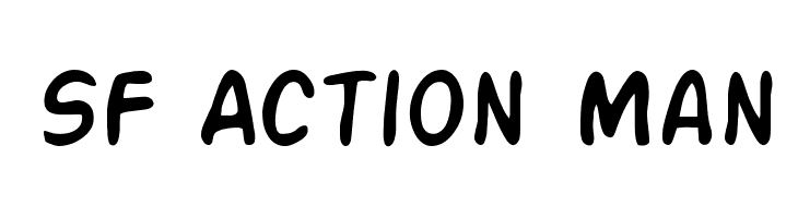 SF Action Man Font