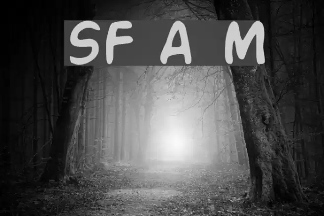 SF Action Man Font examples