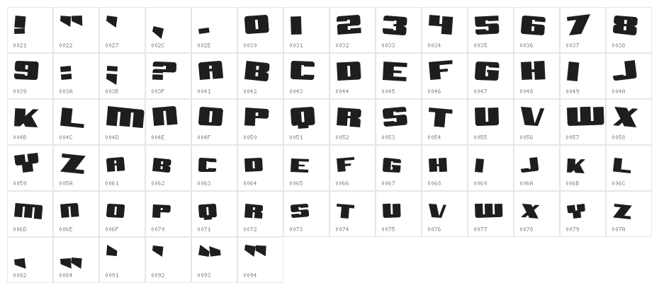 SF Aftershock Debris Solid Character Map