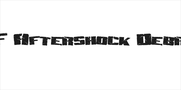 SF Aftershock Debris Logo