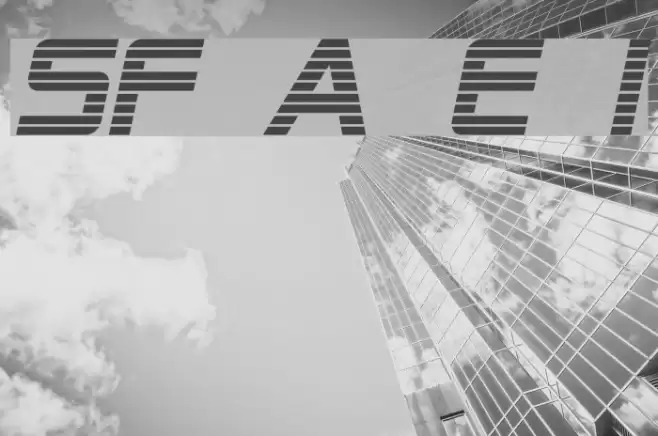 SF Alien Encounters Italic Font examples