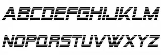 SF Alien Encounters Italic Font LOWERCASE
