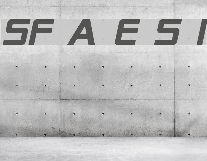 SF Alien Encounters Solid Italic Font examples